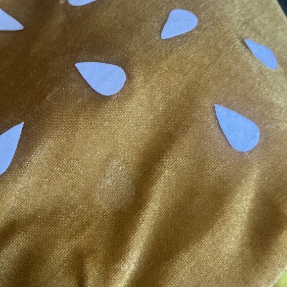 TWO HAMBURGER HAT Cheeseburger Cap Food-Prop-Halloween Party Costume Funny Hat - Picture 6 of 7